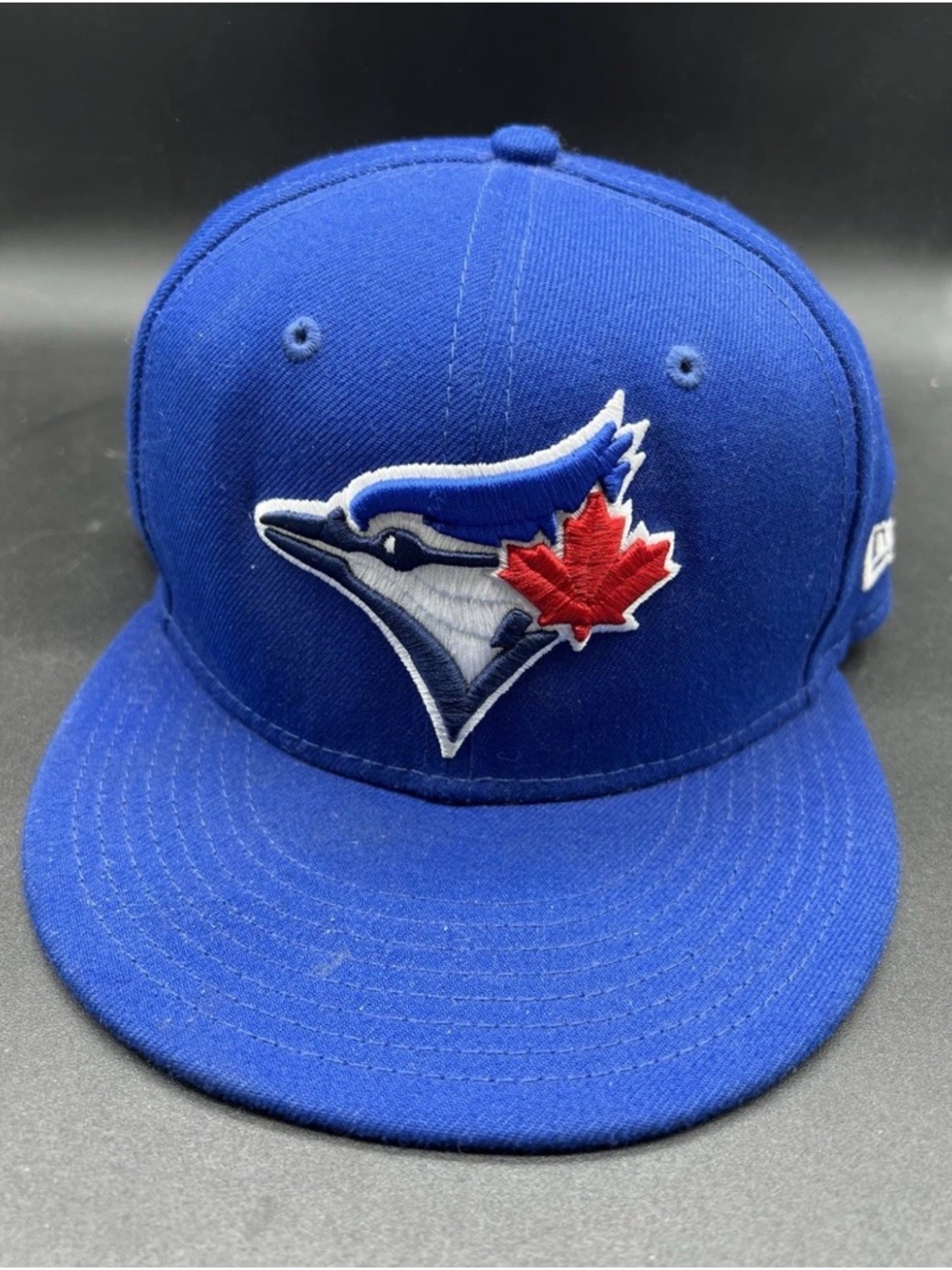 Toronto Blue Jays New Era 59FIFTY Fitted Hat 7 3/8 MLB On-Field Cap Blue